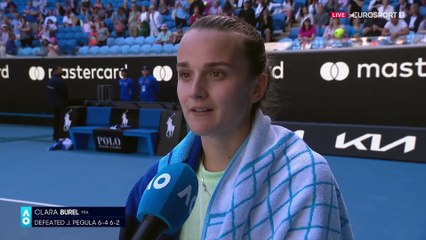 Burel apprend qu'elle va affronter Dodin : "Océane a gagné ? C'est cool, ça va être un grand match"