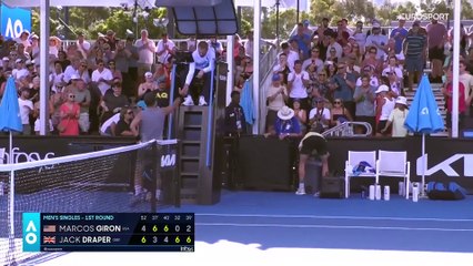 La tête direct dans la poubelle pour vomir : Draper rattrapé par la chaleur après sa victoire