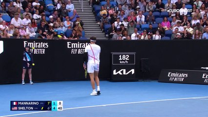 Mannarino, grand résultat et très grand show