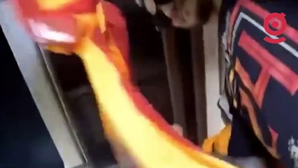 Mauro Icardi, Florya'da yapılan şampiyonluk kutlamalarında "Ali Koç" yazılı Galatasaray forması giydi.