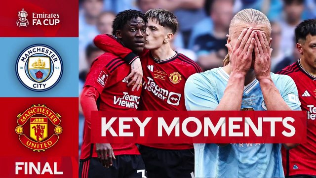 Manchester City v Manchester United | Key Moments | Final | Emirates FA Cup 2023-24