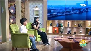 ايمان منصور الفائزة في مسابقة المبدع الصغير تغني لـ عبد الوهاب 