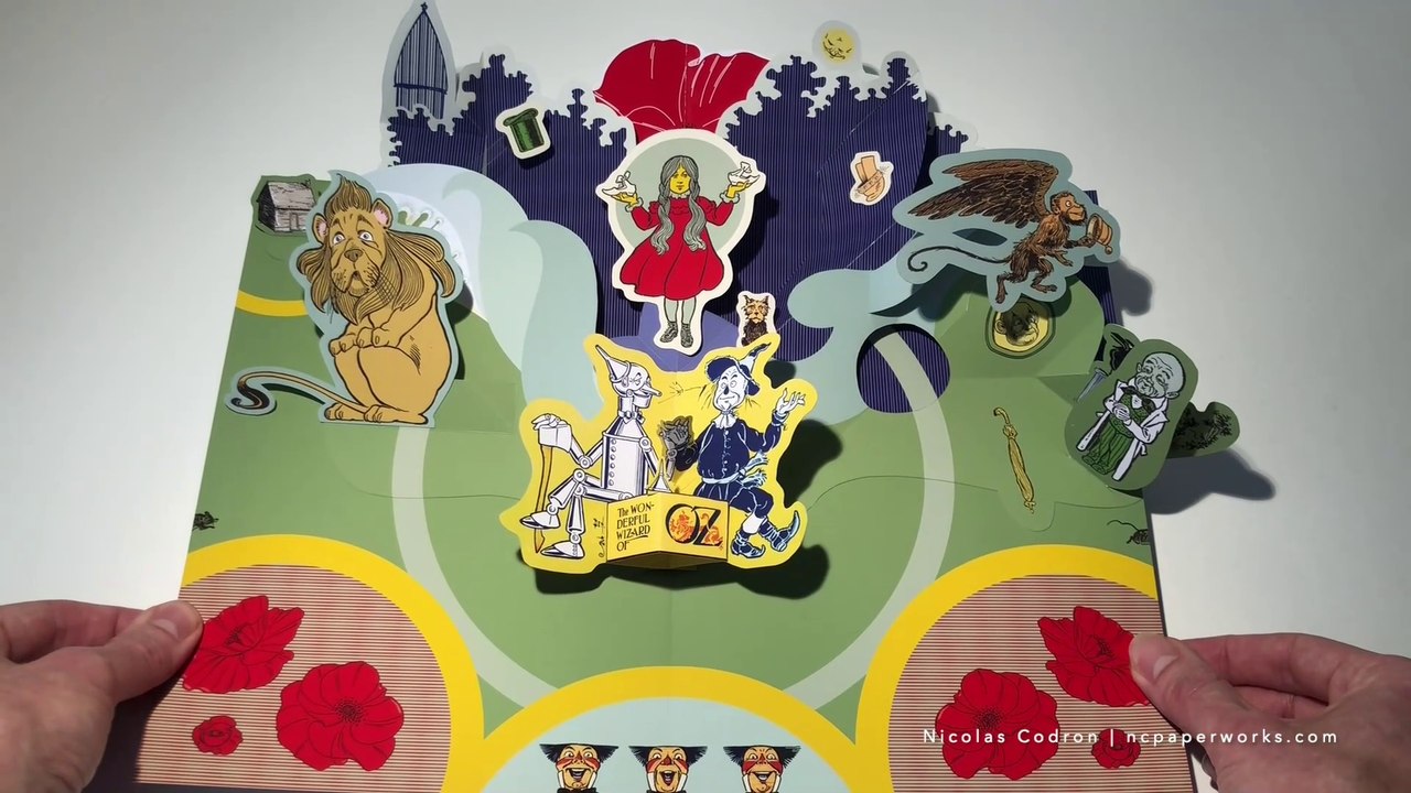 Wizard of Oz Pop-up Tableau - video Dailymotion