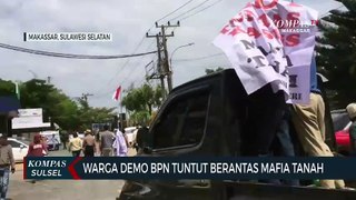 Warga Demo BPN Tuntut Berantas Mafia Tanah