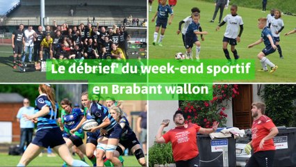 Le débrief' du week-end sportif des 25 et 26 mai en BW