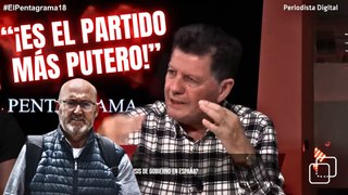 Alfonso Rojo a los caraduras del PSOE con la ley de prostitución: “¡Es el partido más putero!”