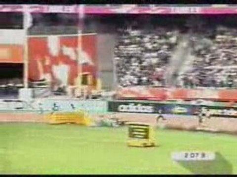 Athlé mondiaux paris 2003 4x400m relais féminin finale
