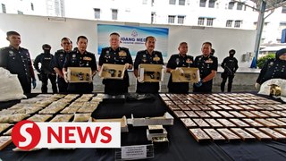 Six guns and drugs worth RM4.6mil seized in Penang raids