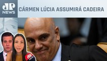 Moraes deixa presidência do TSE nesta semana; Amanda Klein e Cristiano Beraldo analisam