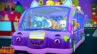 Wheels On The Bus, Scary Nursery Rhymes And Children Song For Kids