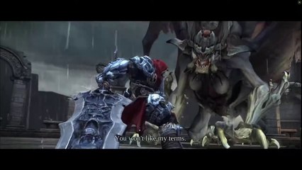 Tiamat all dialogue cutscenes Darksiders Warmastered Edition