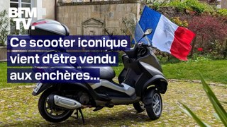 On a retrouvé le nouvel acquéreur du célèbre scooter de François Hollande