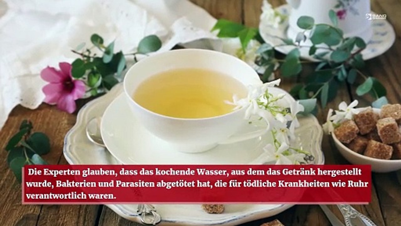 Tee ist im 18. Jahrhundert ein lebensrettendes Getränk gewesen