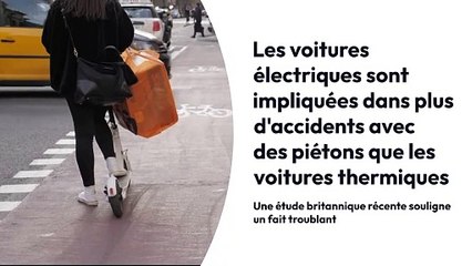 ⚠️ Étude Révèle : Voitures Électriques, un Danger pour les Piétons ?