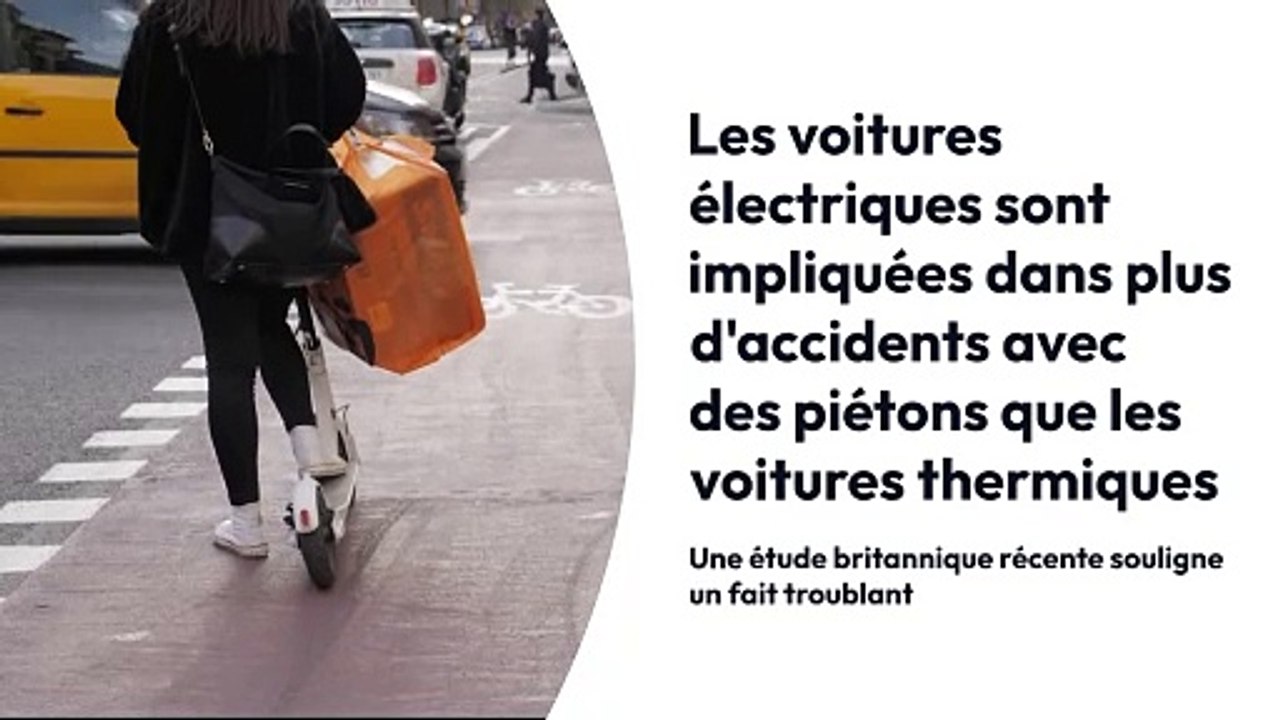 ⚠️ Étude Révèle : Voitures Électriques, un Danger pour les Piétons ?