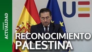 Albares habla de día histórico para España por el reconocimiento de Palestina