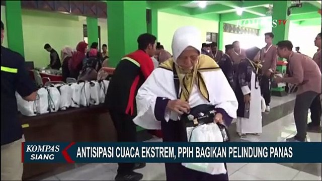 Antisipasi Cuaca Ekstrem di Mekkah, Panitia Ibadah Haji Bagikan Paket Alat Pelindung Panas