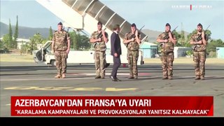 Azerbaycan, Fransa'yı uyardı