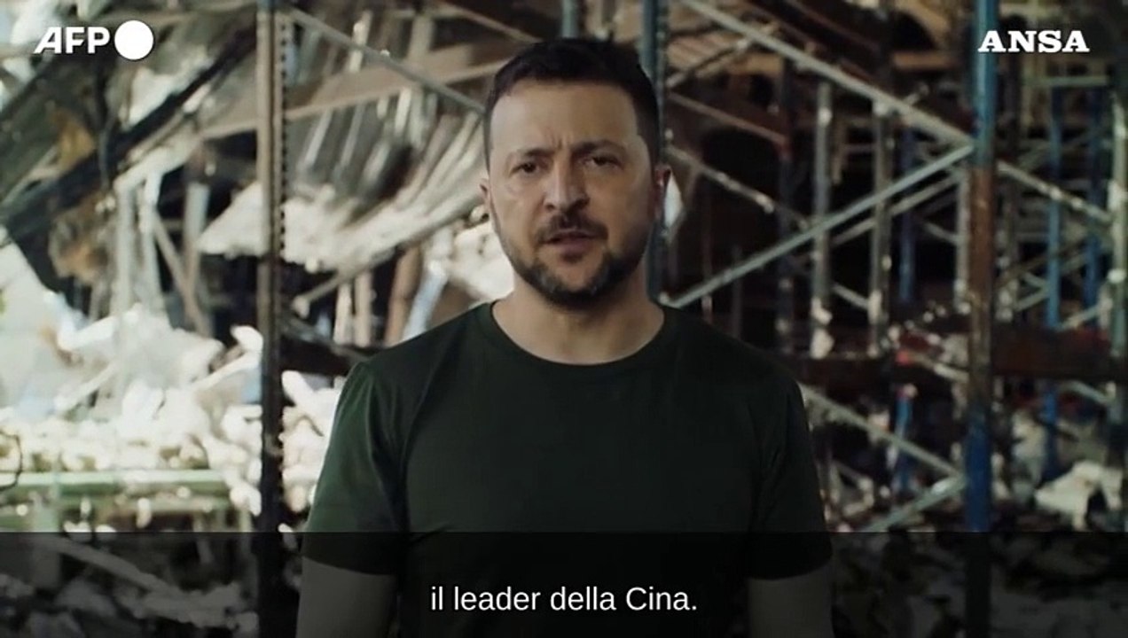 Zelensky invita Biden e Xi al vertice di pace in Svizzera