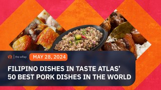 6 Filipino dishes hog Best Pork Dishes in the World list of Taste Atlas for 2024 