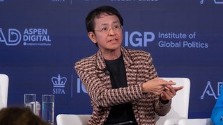 Nobel Peace Prize winner Maria Ressa brands Mark Zuckerberg and Elon Musk ‘largest dictators’ in world