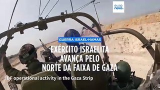 Tanques israelitas avançam pelo centro de Rafah pela primeira vez