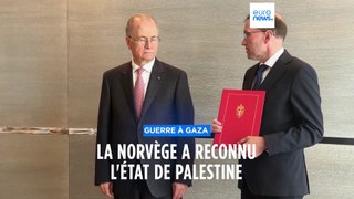 La Norvège a officiellement reconnu l'État de Palestine