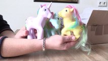 MY LITTLE PONY-UNBOXING PONY POST 25TH ANNIVERSARY RAINBOW PONIES SUNLIGHT,SKYDANCER AND WINDY