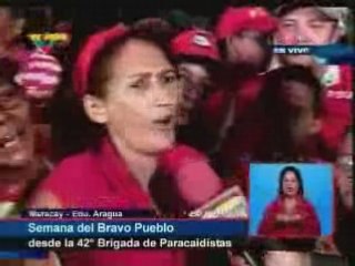 Pueblo de Aragua conmemora sucesos de abril de 2002