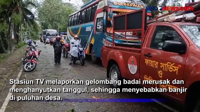 Banjir Melanda Puluhan Desa di Bangladesh akibat Topan Remal, Ribuan Warga Mengungsi