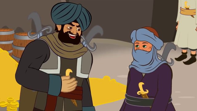 Bedtime Stories for Kids _ Ali Baba and the Forty 40 Thieves _ Bedtime Stories for Kids _ Moral Story