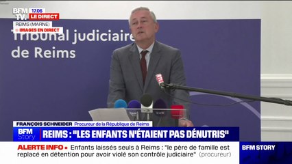 Enfants seuls dans un appartement à Reims: la mère a confié à un ami "vouloir boire un verre" et "lui a demandé de garder ses enfants" affirme le procureur