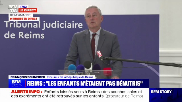 Enfants seuls à Reims: Le compagnon est replacé en rétention pour la violation du contrôle judiciaire indique le procureur de la République