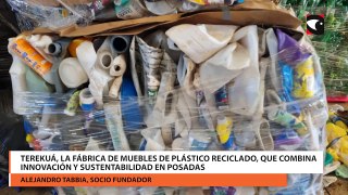 Terekuá, la fábrica de muebles de plástico reciclado, que combina innovación y sustentabilidad en Posadas