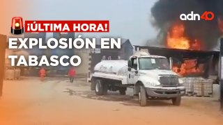 ¡Última Hora! Explosión en una planta de reciclaje en el municipio de Cunduacán en Tabasco
