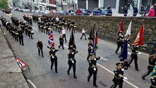 Band parade in Banbridge 24/05/24