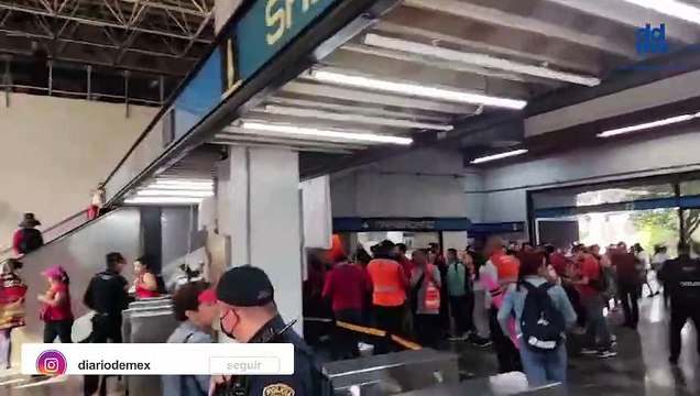 Maestros de la sección 9 de la CNTE comenzaron una serie de bloqueos en la CDMX