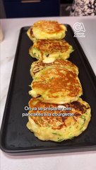 CUISINE ACTUELLE - Pancake courgette ricotta à la mozzarella