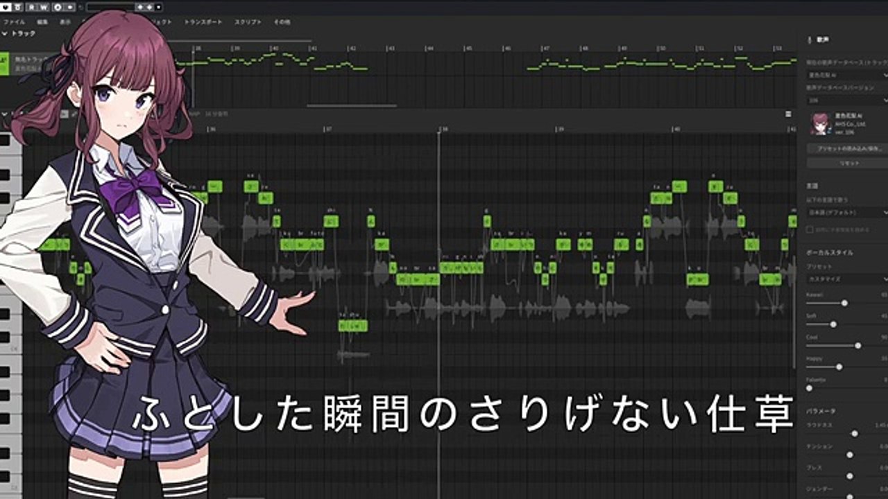 【夏色花梨】明日への扉／I WiSH　cover【SynthesizerV】
