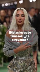 Las Dietas Más Locas De Los Famosos.