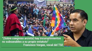 El vocal del TSE Francisco Vargas califica de 