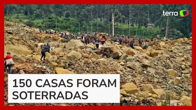 ONU estima que mais de 600 pessoas morreram após deslizamento de terra em Papua-Nova Guiné