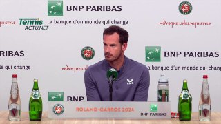 Tennis - Roland-Garros 2024 - Andy Murray : “The difficulty for me is when we compare to what Rafael Nadal, Novak Djokovic have done”