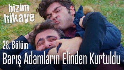 Barış, adamların elinden kurtuldu - Bizim Hikaye 28. Bölüm