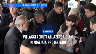 Armenia, proteste contro il governo per i villaggi ceduti all'Azerbaigian