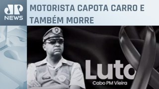 PM Rodoviário morre atropelado por veículo em fuga na rodovia Anhanguera, em SP