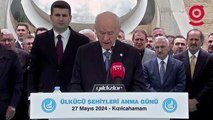 Bahçeli, Sinan Ateş cinayetinde adı geçen ismi yanına alıp muhalif medyayı hedef aldı: NOW, Halk TV ve Sözcü, hepinizle hesaplaşacağız!