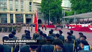 Géorgie : la présidente pro-européenne lance un appel à l'union