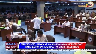 Senate President Escudero, nilinaw na walang kinalaman sa 'PDEA leaks' ang pagpapalit ng liderato ng Senado