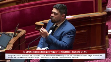 100% Sénat - Le Sénat adopte la proposition de loi pour réguler les locations de tourisme